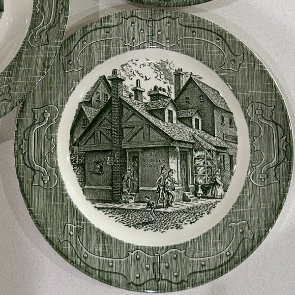 OLD CURIOSITY SHOP Vintage Underglaze - Picture 11 of 12